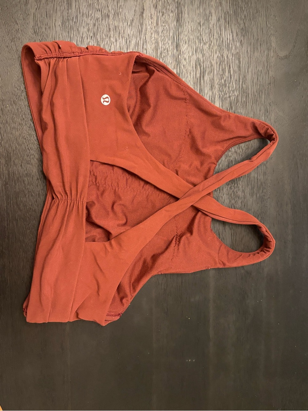 Lululemon Burgundy Athletic Sports Bra